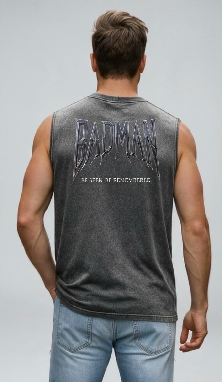 Acid Washed Tanks -Grey